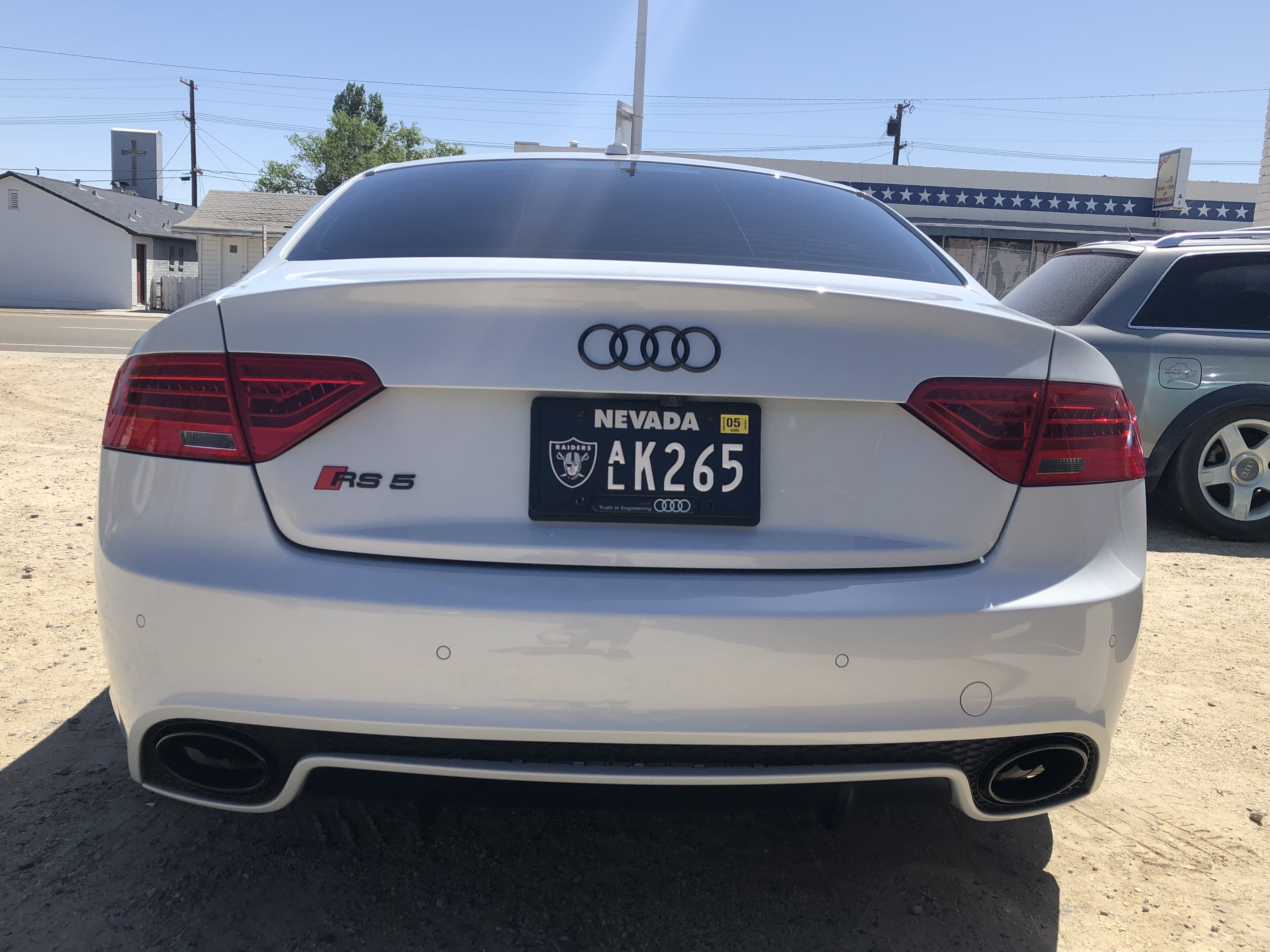 Audi badge back - CustomLooks
